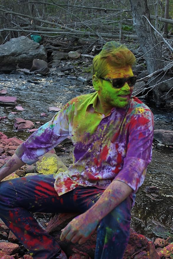 ColorMarathon Premium Quality non-toxic HOLI Colors color powder - Image 8