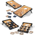 EastPoint 3-in-1 Bean Bag Toss, Tic Tac Toss, Ring Toss Game Set by EastPointSports