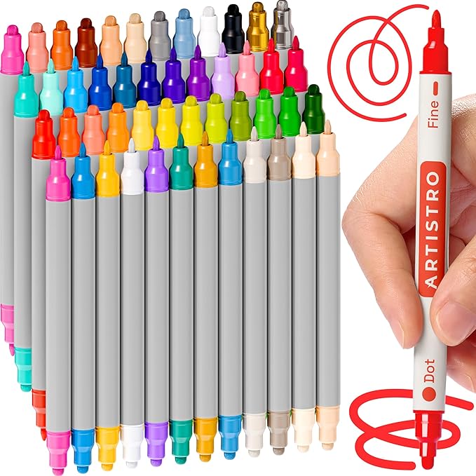 ARTISTRO Vibrant Acrylic Paint Markers by ARTISTRO