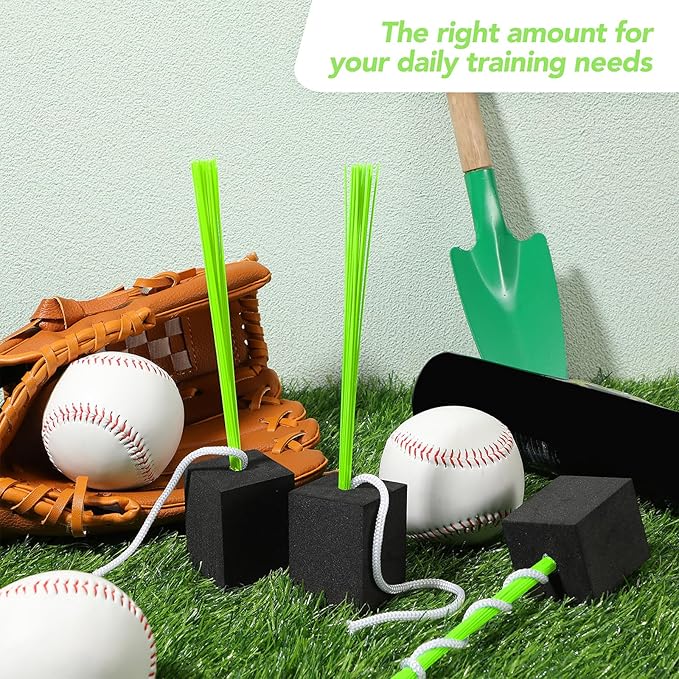 Shappy 12 Pieces Baseball Base Plugs with Tassel Heavy Duty Anchor Plugs for Baseball Field and Softball Accessories