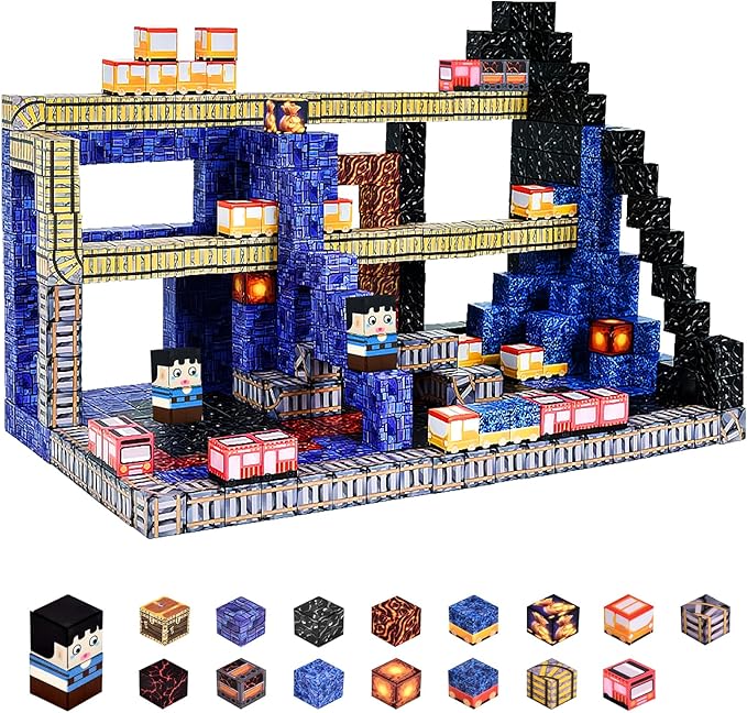 Aleath Magnetic Blocks Building Toys by Aleath