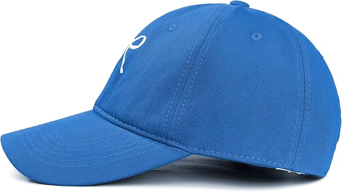 Zando Bow Baseball Cap for Women Men Girls Dad Trendy Adjustable Trucker Hat Cute Y2k Travel Golf Sports Sun Hats Accessories