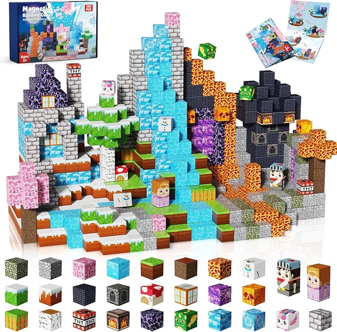 Magnetic Blocks by Unknown