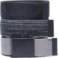 Nike Men's 3 Pack Web Belt