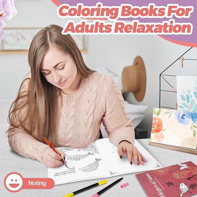 CONDA Coloring Book, 7.1 x 8.5 inches, 2 Books - Image 3