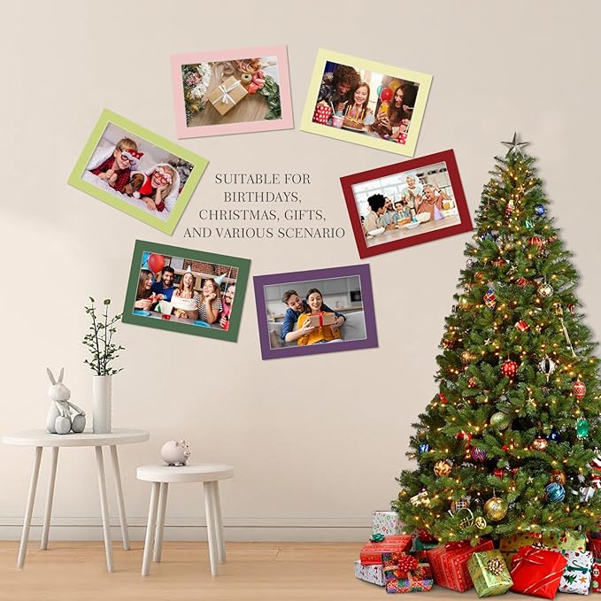 Egofine 14 Packs Picture Frame Mats, 5x7 Picture Mats - Image 6