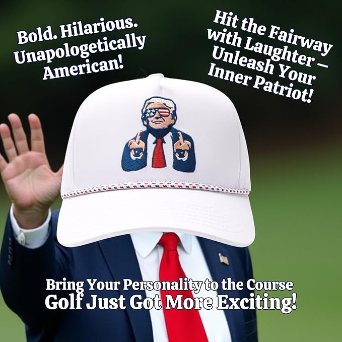 Funny USA Bad Shot Golfing Pickleball Hat Golf Baseball Snapback Hats Cap, Great Gifts for Golfer, Donald Trump Merchandise