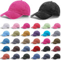 Yahenda 30 Pack Vintage Baseball Cap Washed Denim Distressed Bulk Adjustable Cotton Dad Hat Golf Hats for Women Men