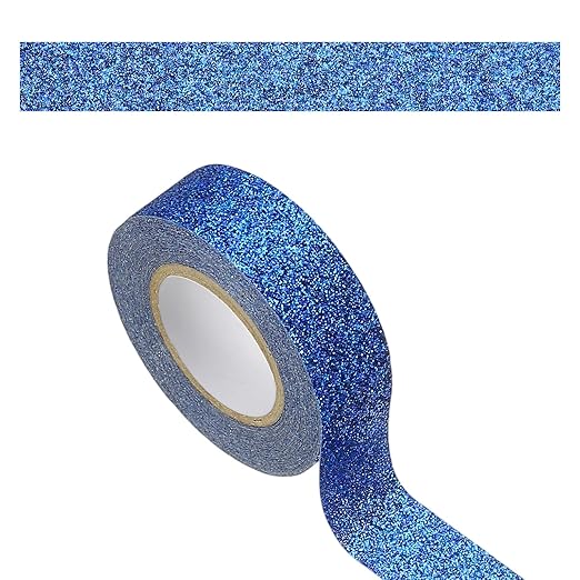 PATIKIL 1 Roll Glitter Paper Washi Tape, Washi Decorative Tape by PATIKIL