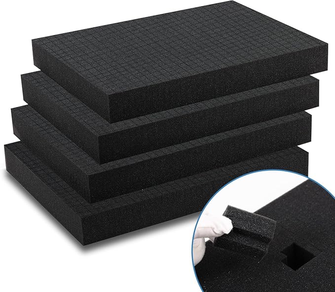 Pick and Pluck Foam Inserts, Pre-cubed Pick Apart Sheets by Coengwui