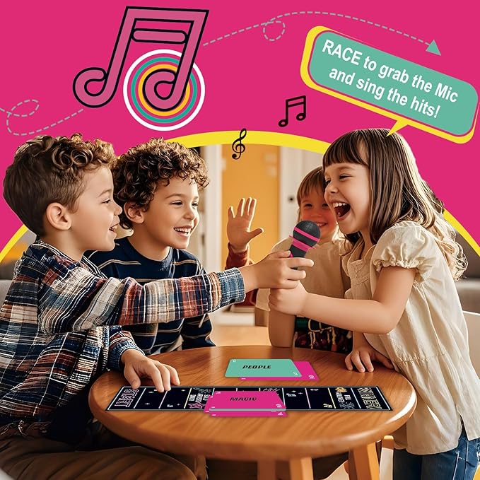 Grab The Mic Game, Hilarious Karaoke Party Card Game - Image 5