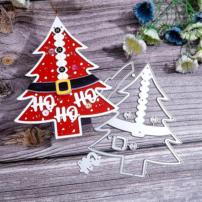 Festivals Metal Cutting Die for Scrapbooking, Christmas Cut Stencils for DIY - Image 2