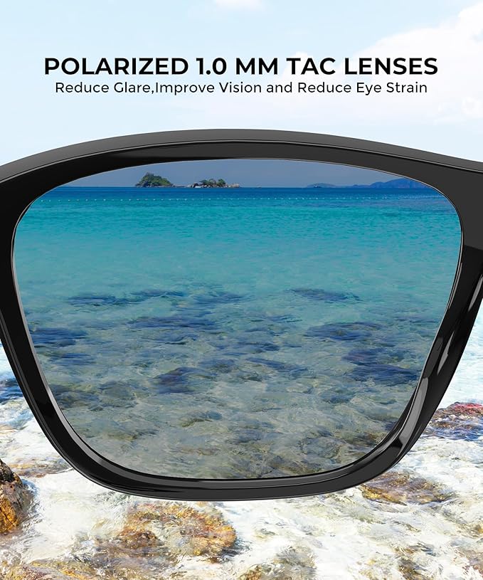 Polarized Running Sunglasses for Women Mens Sun Glasses for Cycling Fishing Driving Golf UV Protection