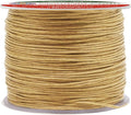 Mandala Crafts 1mm 109 Yards Tan Cotton Waxed Cord by MandalaCrafts