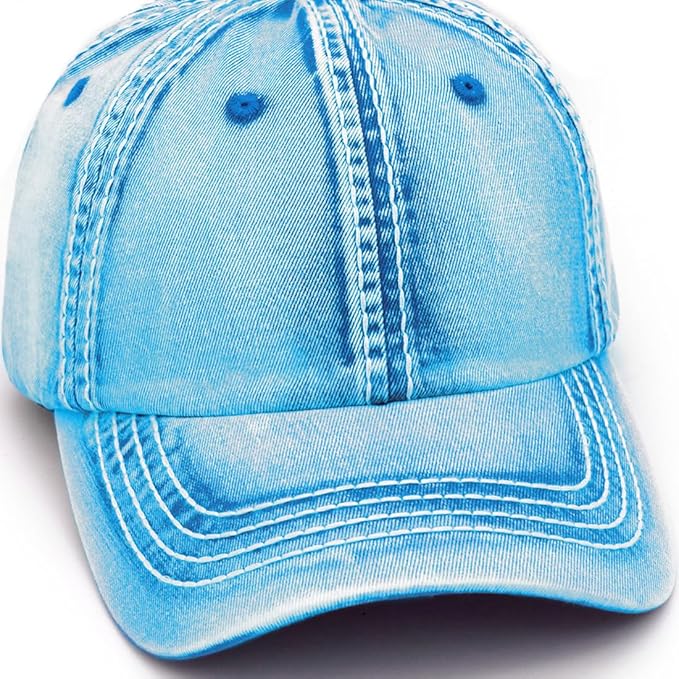 Baseball Cap Vintage Washed Hats Distressed Trucker Hat for Women Men