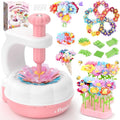 GirlsHome 300+PCS Fabric Flower Bouquets Toys, DIY Flower Crafts Kits by GirlsHome