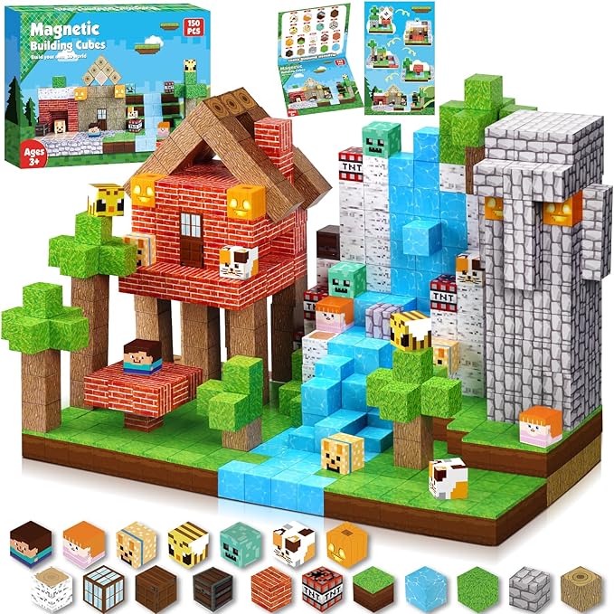 150PCS Magnetic Blocks - Image 8