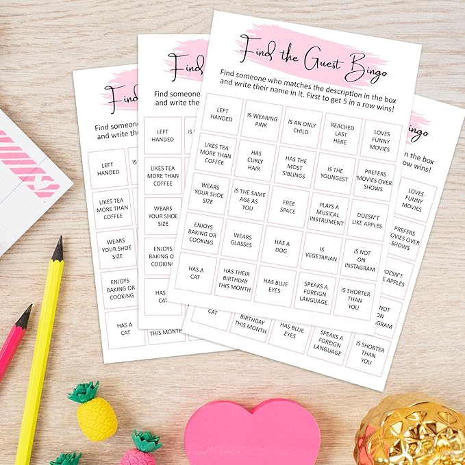 Birthday Party Bingo Game - Image 3