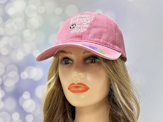 Adjustable Embroidery Baseball Hat for Men Women