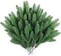 Hananona 150 Pcs Artificial Pine Branches Christmas Greenery Pine Picks DIY by HANANONA