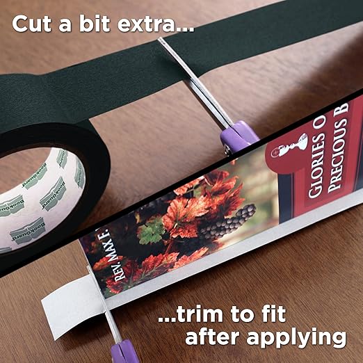 BookGuard 1-1/2 Inch Vinyl-Coated Cotton Cloth Bookbinding Repair Tape - Image 3