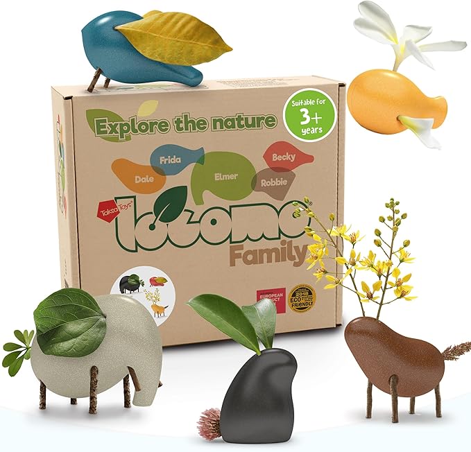 Taksa Toys Wooden Animal Figures Locomo Family III by TaksaToys