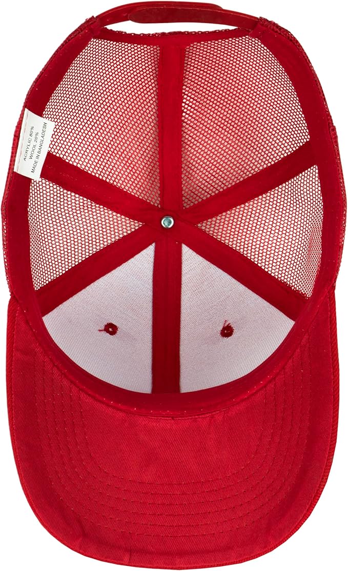 Gelante Mesh Trucker Hat Baseball Cap Structured Front Panel Wholesale LOT 12 Pack