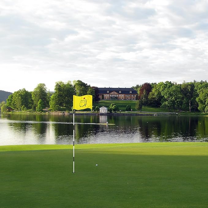 Golf Flagpole - Detachable Design - Ball Retrieval Base - Perfect for Backyard Practice Putting Green, Country Club, Driving Range - 3FT | 6FT in Height Optional