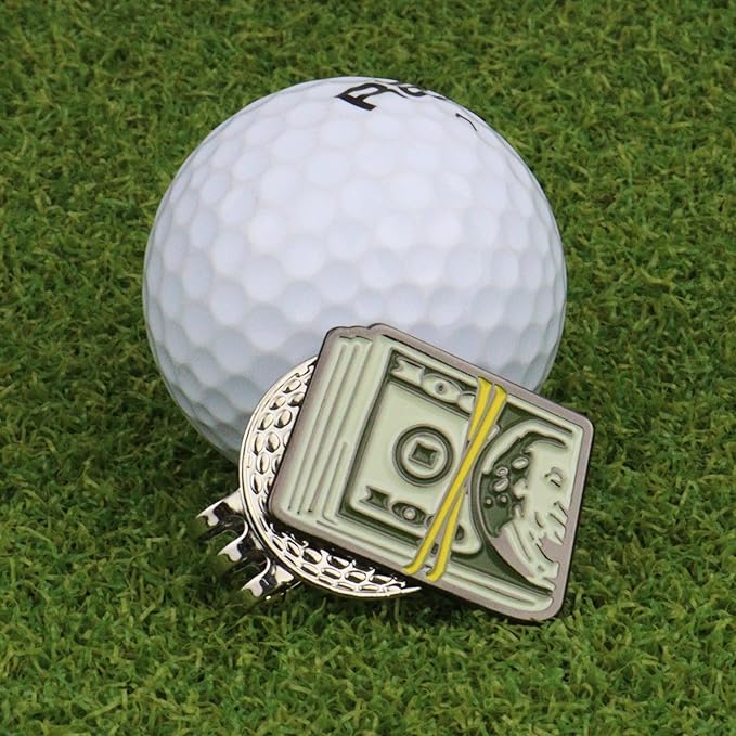 Funny & Unique Golf Ball Markers with Hat Clip – Creative Icon Designs for Golfers – Golf Accessories & Gifts