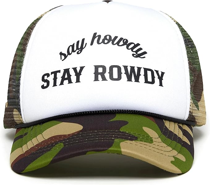 Funky Junque Premium Mesh Snapback Trucker Hat - Stylish Comfort for All - Patriotic, Humor & More