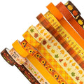 Whaline 12 Rolls Fall Washi Tape Thanksgiving Autumn Maple Leaves Pumpkin Gnome by Whaline