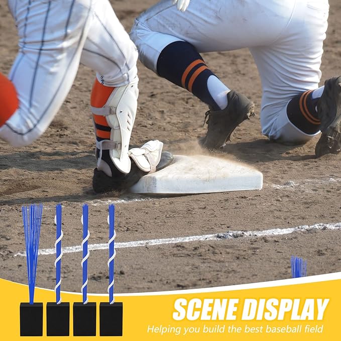 Deekin Base Plugs Anchor Base Plugs Baseball Field Maintenance Equipment Baseball Accessories for Baseball Field