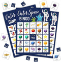 Space Bingo Game for 24 Players by Disfuco