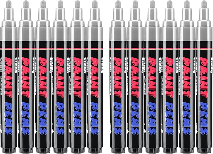 Silver Paint Pens Paint Markers by Craiiby