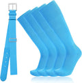 Baseball Socks and Belt Combo for Youth Adult - Softball Sock and Belt for Boys and Girls (2 Pairs of Socks & 1 Belt)