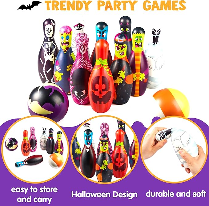 JOYIN Halloween Foam Bowling Set - Image 4