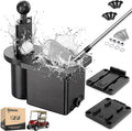 10L0L Golf Cart Ball Washer and Club Cleaner Kit, Detachable Golf Club Head and Ball Washer Golf Cleaner for EZGO Club Car Yamaha