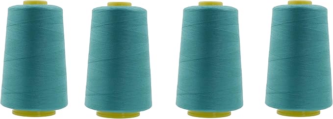 Mandala Crafts 4 Pack of Serger Threads Cones Spools by MandalaCrafts