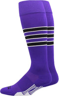 MadSportsStuff Softball Socks Baseball Socks | White & Team Colors | USA Made | Sizes for Girls, Youth Boys, Men & Women
