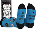 Cavertin Men's Funny Socks Hunting Fishing Football Baseball Gaming Golf Taco Pizza Bacon Christmas Gift for Men