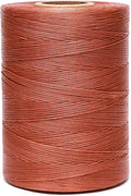 Waxed Thread, 852Yards 150D 0.8mm Flat Polyester Wax Thread by EXKALAFUL