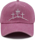 Crosses GiftsHat for Women Men, Adjustable Embroidered Religious Baseball Cap