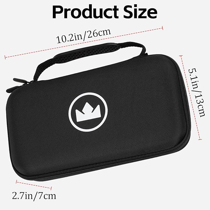 Craftsman Golf Glove Holder Case with Glove Shaper Portable Golf Accessories Organizer for Tees,Balls,Divot Tools,Ball Marker Golf Bag Accessories Golf Gift for Men/Women