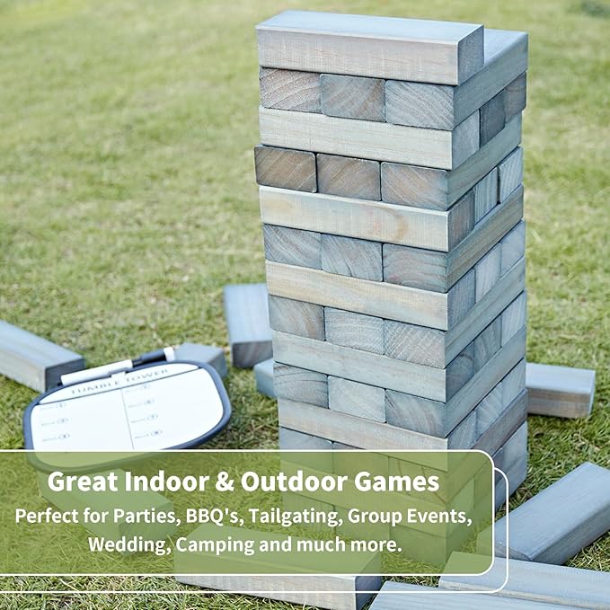 ApudArmis Giant Tumble Tower Stack to Over 5Ft - Image 6
