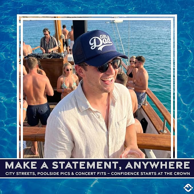 Funky Junque Premium Mesh Snapback Trucker Hat - Stylish Comfort for All - Patriotic, Humor & More