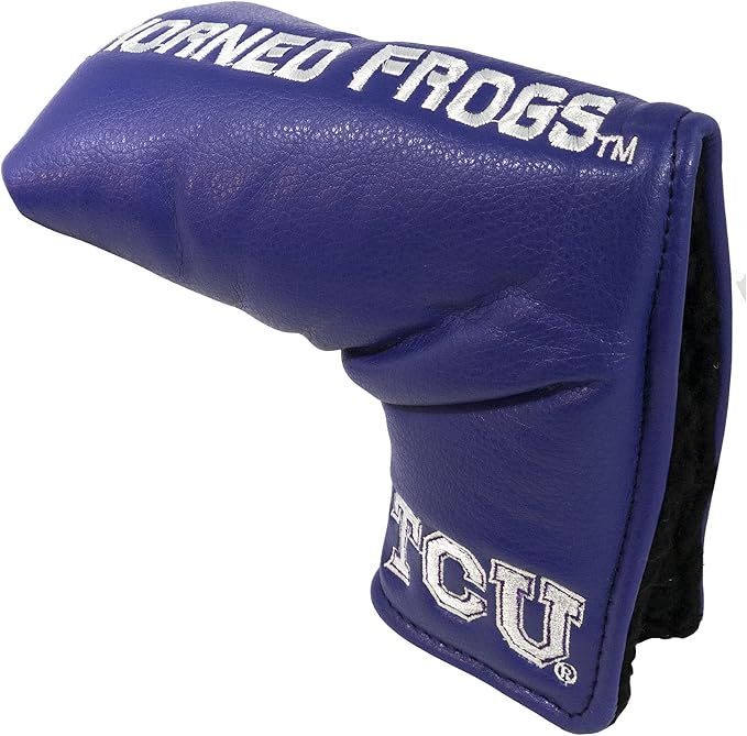 Team Golf NCAA Golf Club Vintage Blade Putter Headcover, Form Fitting Design, Fits Scotty Cameron, Taylormade, Odyssey, Titleist, Ping, Callaway