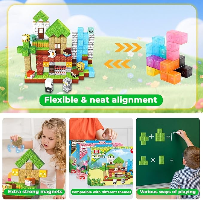 200PCS Magnetic Blocks - Image 5
