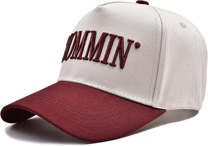 Mommin Hat Womens Trucker Hat for Wife Mothers Day Mom Gifts Vintage Two Tone Adjustable Embroidery Baseball Cap