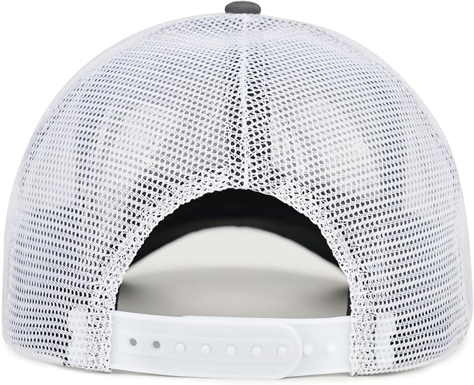 American Flag Trucker Hat - Snapback Hats for Men Women Baseball Cap - Breathable Mesh & Adjustable Fit for Casual Wear