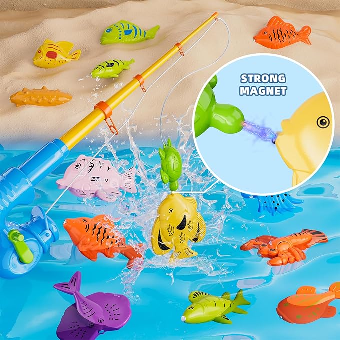 Magnetic Fishing Pool Toys Game - Image 2